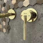 REA - Podomítková baterie Argon Gold + BOX REA-B7809