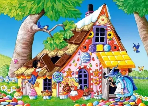 Castorland 13333 Jeníček a Mařenka