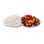 Cukrové perly SweetArt bílé a Cars mix 7 mm (120 g)