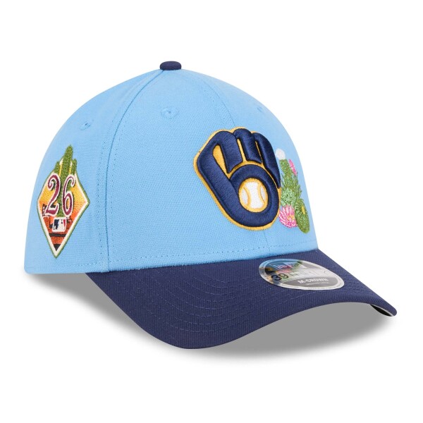 New Era Pánská kšiltovka Milwaukee Brewers MLB 2026 Spring Training 39THIRTY M-Crown Flex Velikost: M/L