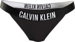 Dámské plavkové kalhotky KW0KW01984 BEH černé - Calvin Klein S