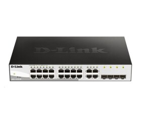 D-Link DGS-1210-20 20-port Gigabit Smart+ Switch, 16x GbE, 4x RJ45/SFP, fanless EDF_385517