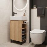 REA - Koupelnová skříňka s umyvadlem Astra 43cm REA-M0404