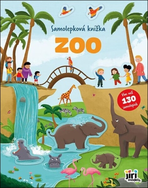 Samolepková knižka Zoo