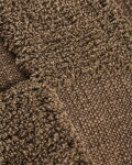 House Doctor Bavlněný povlak na polštář Potus Brown 50 x 50 cm, hnědá barva, textil