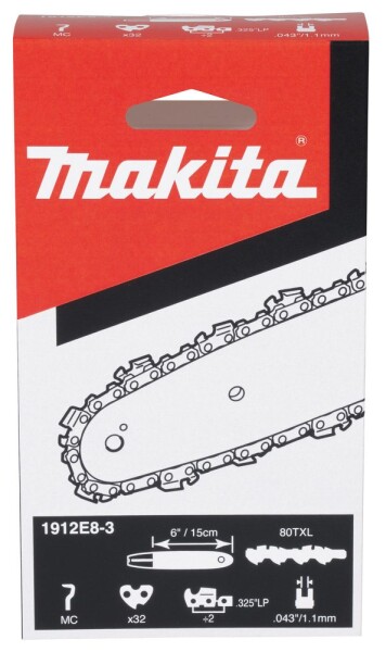 Pilový řetěz Makita 1,1-.325" 32 čl. 1912E8-3