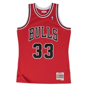 Mitchell & Ness Pánský dres Chicago Bulls NBA Scottie Pippen #33 1997-98 Swingman - Červená Velikost: S