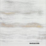 ARTEN (NANO Systems s.r.o.) Rustikální noční stolek POPRAD COM115 - borovice (bílý vosk) ART-POP-COM115-BILY