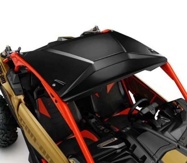 Černá/Stříbrná hliníková střecha na Can-Am Maverick X3 Barva: