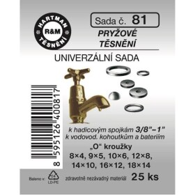 54GU 20150100081 sada těsnění - universální - PRYŽOVÁ - 25 k