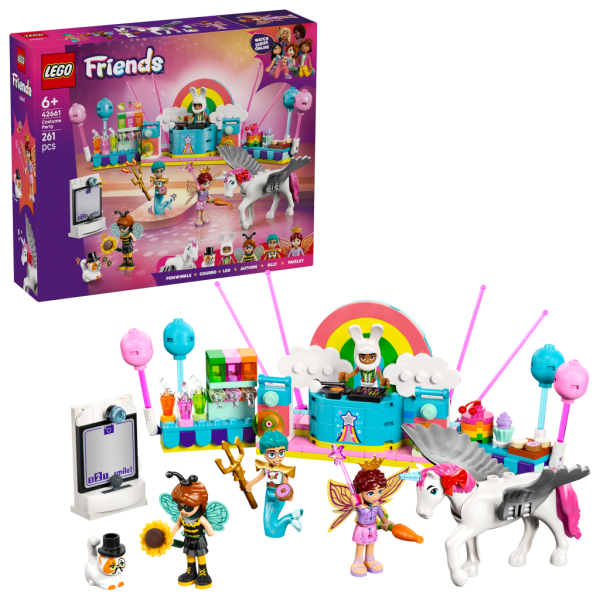 LEGO® Friends 42661 Kostýmová párty s jednorožcem a vílou - LEGO® Friends