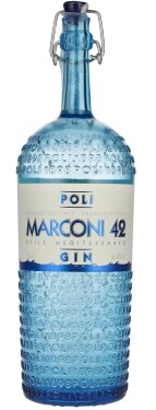 Marconi 42 Gin Jacopo Poli 42% 0,7 l (holá láhev)