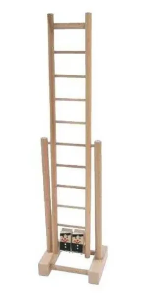 Česká dřevěná hračka Dřevěný žebřík závodící kominíci / od 3 let (CH1ZE06)
