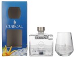 Cubical Premium London Dry Gin 40% 0,7 l (dárkové balení 1 sklenička)