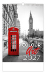 Kalendář nástěnný 2027 - Colour Art