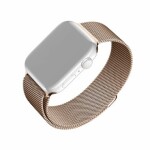 FIXED Mesh Strap Síťovaný nerezový řemínek pro Apple Watch 38 40 41mm růžově-zlatá (FIXMEST-436-RG)