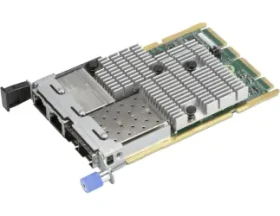Supermicro AOC-AH25G-M2S2TM / Síťová karta / 2x 10GbE RJ45 / 2x 25GbE SFP28 / AIOM 0,5U (AOC-AH25G-M2S2TM-O)