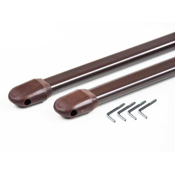 Vitrážky hnedý 100-180cm