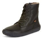 Dětské zimní barefoot boty TEX LACES Black, Froddo, G3160236, černá - 41