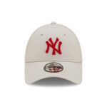 New Era Pánská kšiltovka New York Yankees MLB 940 League Essential béžová s červeným logem