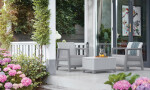 KETER SCANDI LINEA BALCONY - Ash grey/Storm grey
