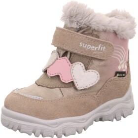 Dívčí zimní boty HUSKY+ Beige/Pink Superfit 1-006061-4000 - 24