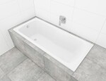 Obdélníková vana Kaldewei Mya 180x80 cm smaltovaná ocel levá i pravá 226400010001 KW622