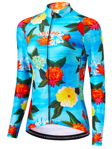 Cyklodres CYCOLOGY Winter Tahlia, dámský, dlouhý rukáv (Motiv Tahlia, velikost S)