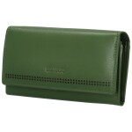 Trendy dámská kožená peněženka Bellugio Tryfon, zelená