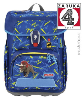 Školní aktovka CLOUD schleich, Dinosaurs, Triceratops - 5 dílný set, AGR certifikát