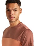 ICEBREAKER Mens Mer Cool-Lite Sphere III SS T Colour, Dusty Clay/Carob/Cb (vzorek) velikost: M