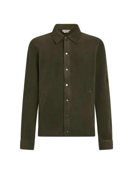 ICEBREAKER Mens Merino 800 RealF Classic Pile Shacket, Dark Loden (vzorek) velikost: M