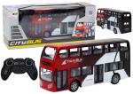 Mamido Dvoupatrový dálkově ovládaný RC autobus se světly