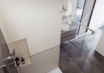 CERSANIT - Sprchová zástěna WALK-IN MILLE 90X200, chrom, průhledné sklo S161-006