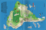 Atlas světa Kniha se samolepkami