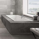 VILLEROY & BOCH - Squaro Edge 12 Vana Duo, 190x90 cm, Quaryl, bílá UBQ190SQE2DV-01