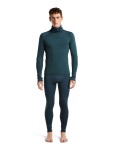 ICEBREAKER Mens 300 MerinoFine Polar LS Roll Neck, Abyss (vzorek) velikost: M