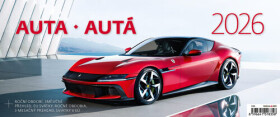 Kalendář stolní 2026 - Auta/Autá