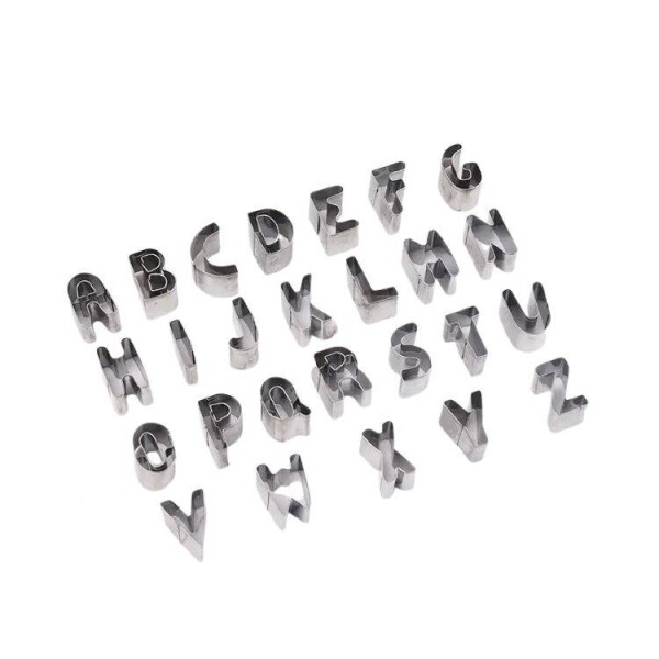 Dortisimo Sada vykrajovátek Písmena (26 ks)