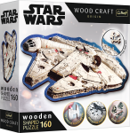 Puzzle Wood Craft Origin Star Wars: Millennium Falcon 160 dílků - Trefl