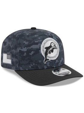 New Era Pánská kšiltovka Miami Dolphins NFL Throwback 2026 Salute to Service 9SEVENTY Stretch-Snap