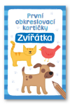 První obkreslovací kartičky Zvířátka