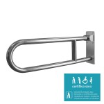 Mereo Madlo sklopné, nerez, 60 cm KD9050