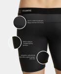 Pánské boxerky ATLANTIC - šedé Velikost: XXL