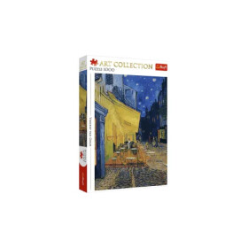 Puzzle Art Collection: Terasa kavárny v noci 1000 dílků