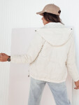 Dámská přechodná prošívaná bunda ZERNI bílá FashionStreet TY4176 XXL