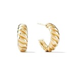 Ocelové náušnice Teresa Gold - chirurgická ocel, Zlatá