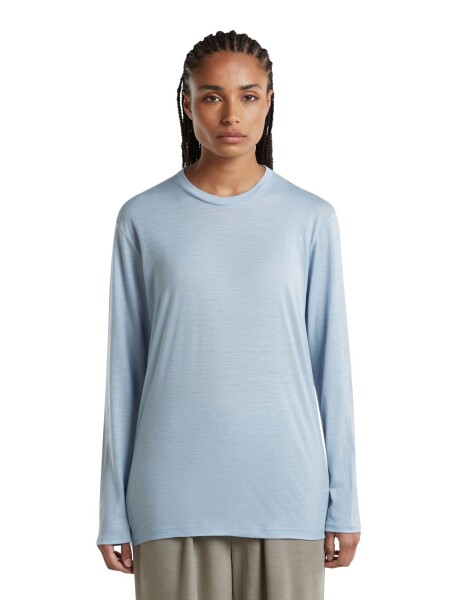 Unisex merino triko dlouhý rukáv ICEBREAKER Unisex 150 LS Tee, Zinc Blue velikost: M