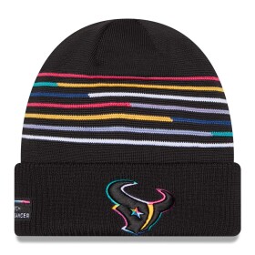 New Era Pánská zimní čepice Houston Texans NFL 2025 Crucial Catch Beanie