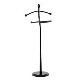 Němý sluha, výška 120 cm, masiv kaučukovník, černý, nos. 5 kg
